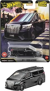 Игрушечный автомобиль Hot Wheels Boulevard 2015 Toyota Alphard, чёрный, JHW20, для детей от 3 лет