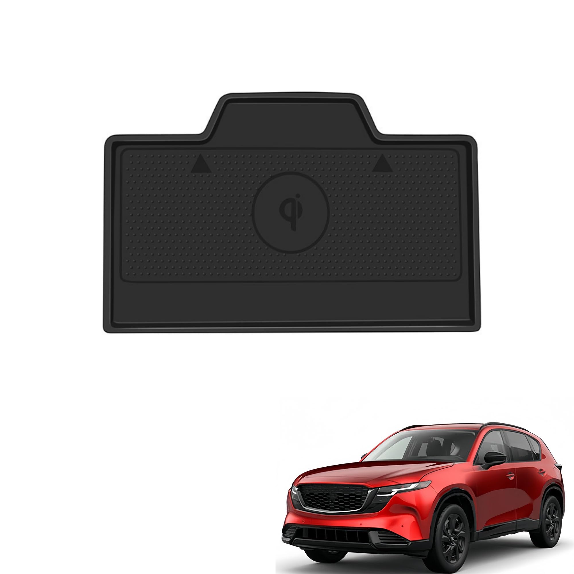 Аксессуары, совместимые с CX-5, Серия KM, Специальные запчасти, Коврик для беспроводной зарядки автомобиля на центральной консоли, 3-е поколение, cx5, Аксессуары