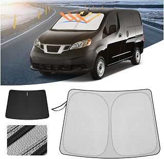 Солнцезащитный козырек Nissan NV200 Vanette для ветрового стекла NV200 Vanette Multi Sunshade H21- Current, M20, тип VM20, VNM20, защита от ультрафиолета, затенение пасленом