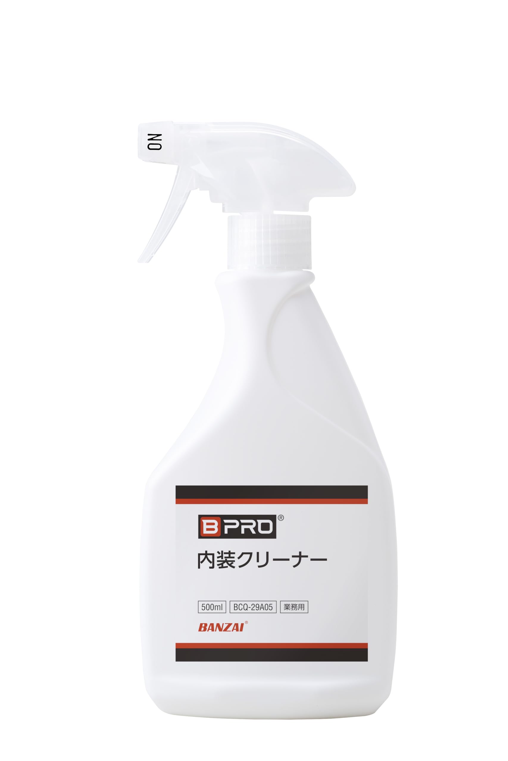 BPRO Interior Cleaner, 16,9 жидких унций (500 мл), Универсальное средство для чистки автомобилей, Внутренняя обивка, Сиденья, Приборная панель, Отпечатки пальцев
