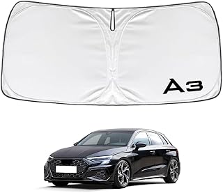 Солнцезащитный экран для Audi A3 Sedan GY (апрель 2021 — настоящее время), передний, складной, с чехлом для хранения, защита от жары, солнца и УФ-лучей
